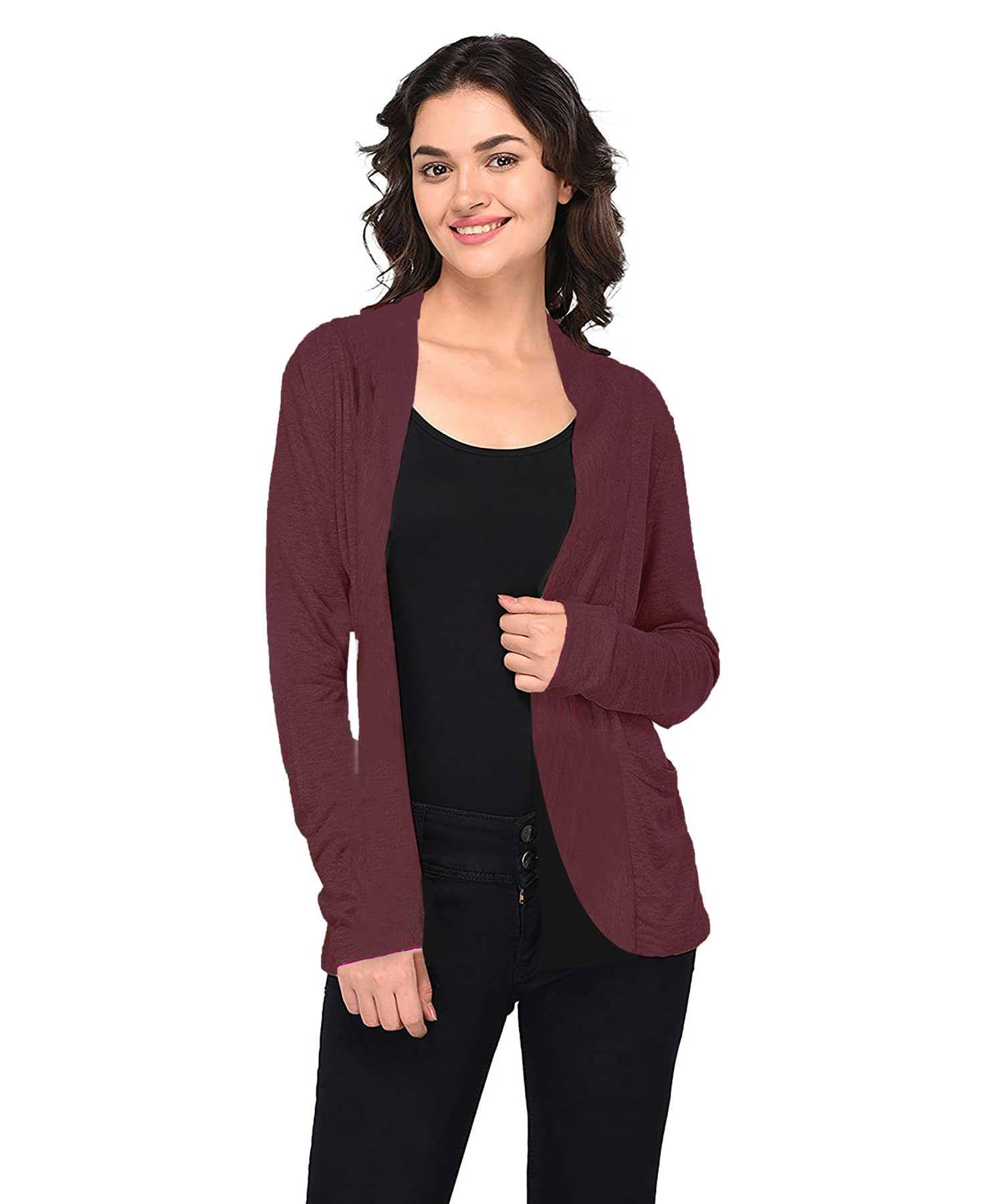 Goodluck Cotton Shrugs - Brown