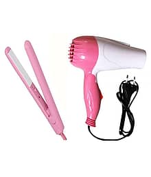 Bentag Mini Straightener & Hair Dryer ( Multicolour )