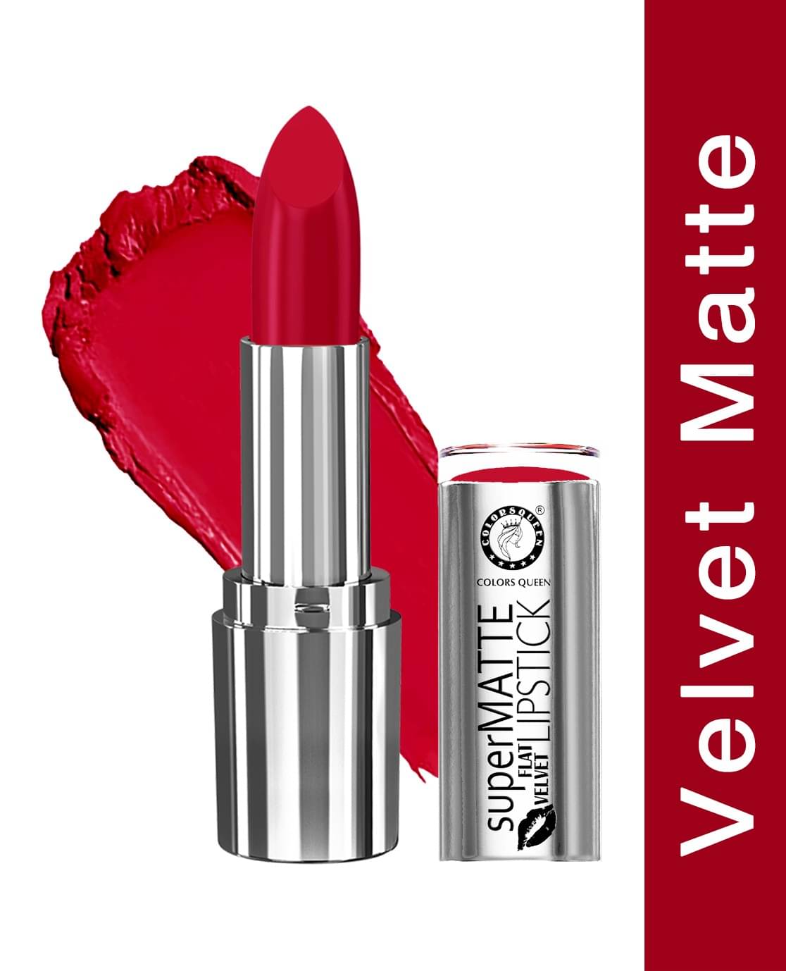     			Colors Queen Super Matte Lipstick Highly Pigmented Creamy Matte Lipstick (Shade - 19)