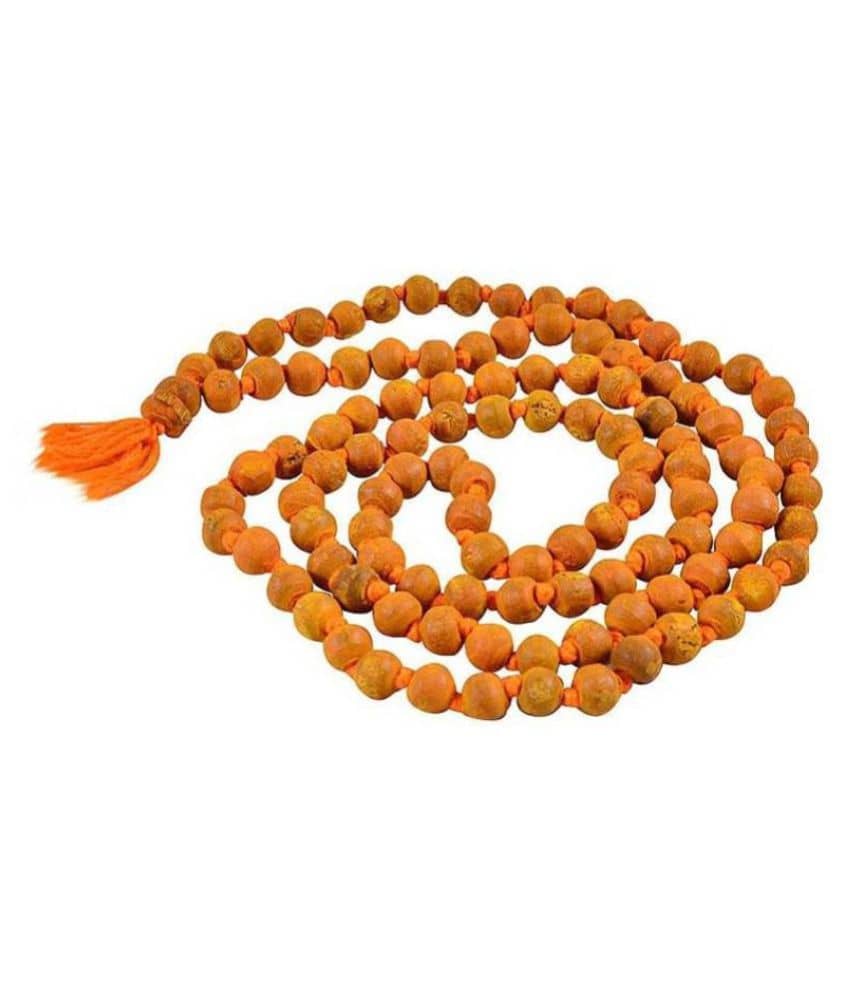 Haldi Ki Maala / Haldi ki chain / Turmeric (Haldi Maala) for puja Wood Chain