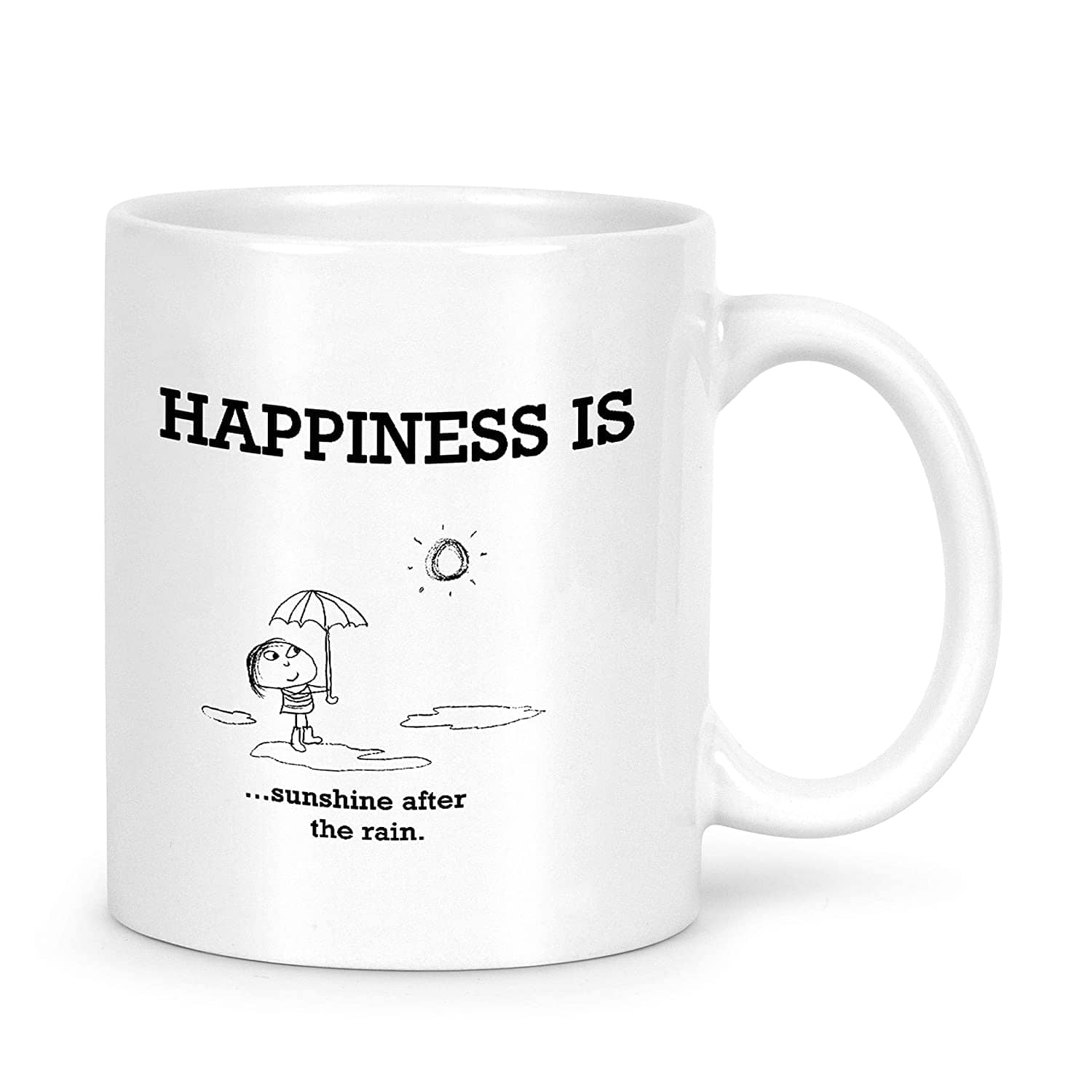 Idream Quote Printed Ceramic Coffee Mug 1 Pcs 330 mL