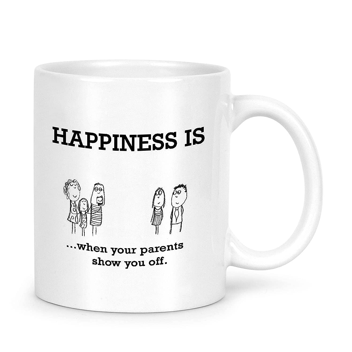 Idream Quote Printed Ceramic Coffee Mug 1 Pcs 330 mL