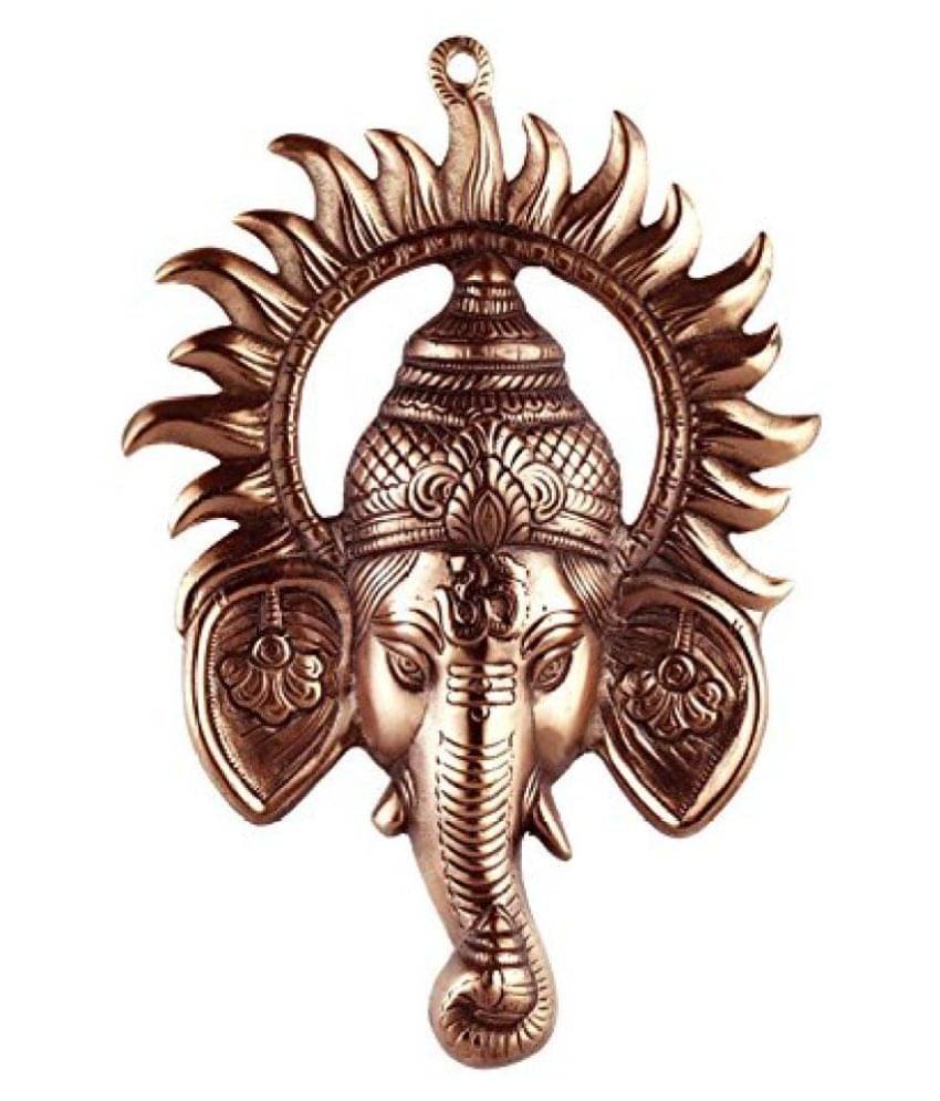 Vivan Creation Brown Metal Handicraft Showpiece - Pack of 1 Vivan Creation Brown Metal Handicraft Showpiece - Pack of 1