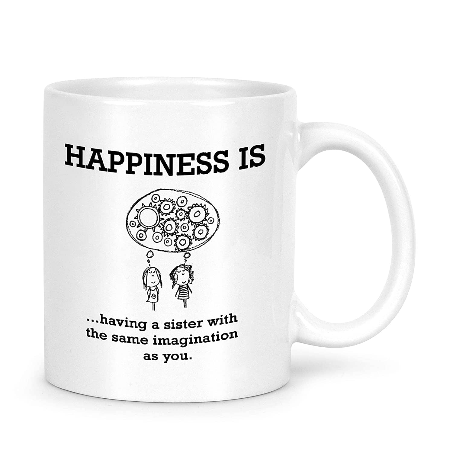 Idream Quote Printed Ceramic Coffee Mug 1 Pcs 330 mL