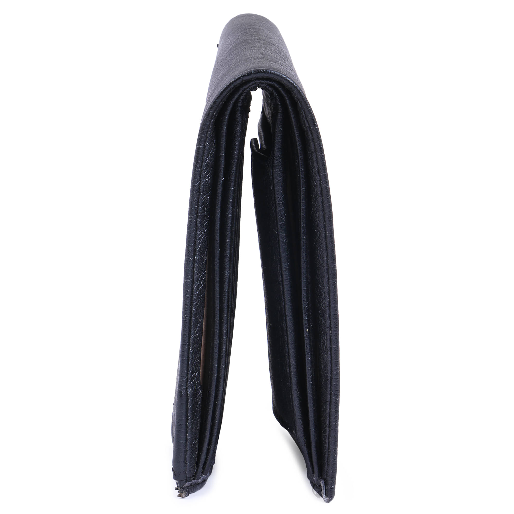     			Keviv Leather Black Casual Regular Wallet