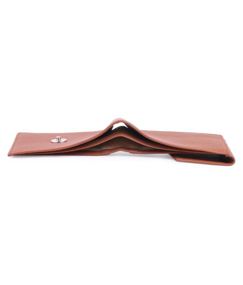     			Keviv Leather Tan Casual Regular Wallet