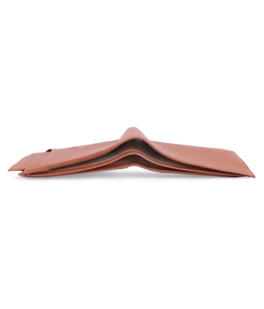     			Keviv Leather Tan Casual Regular Wallet
