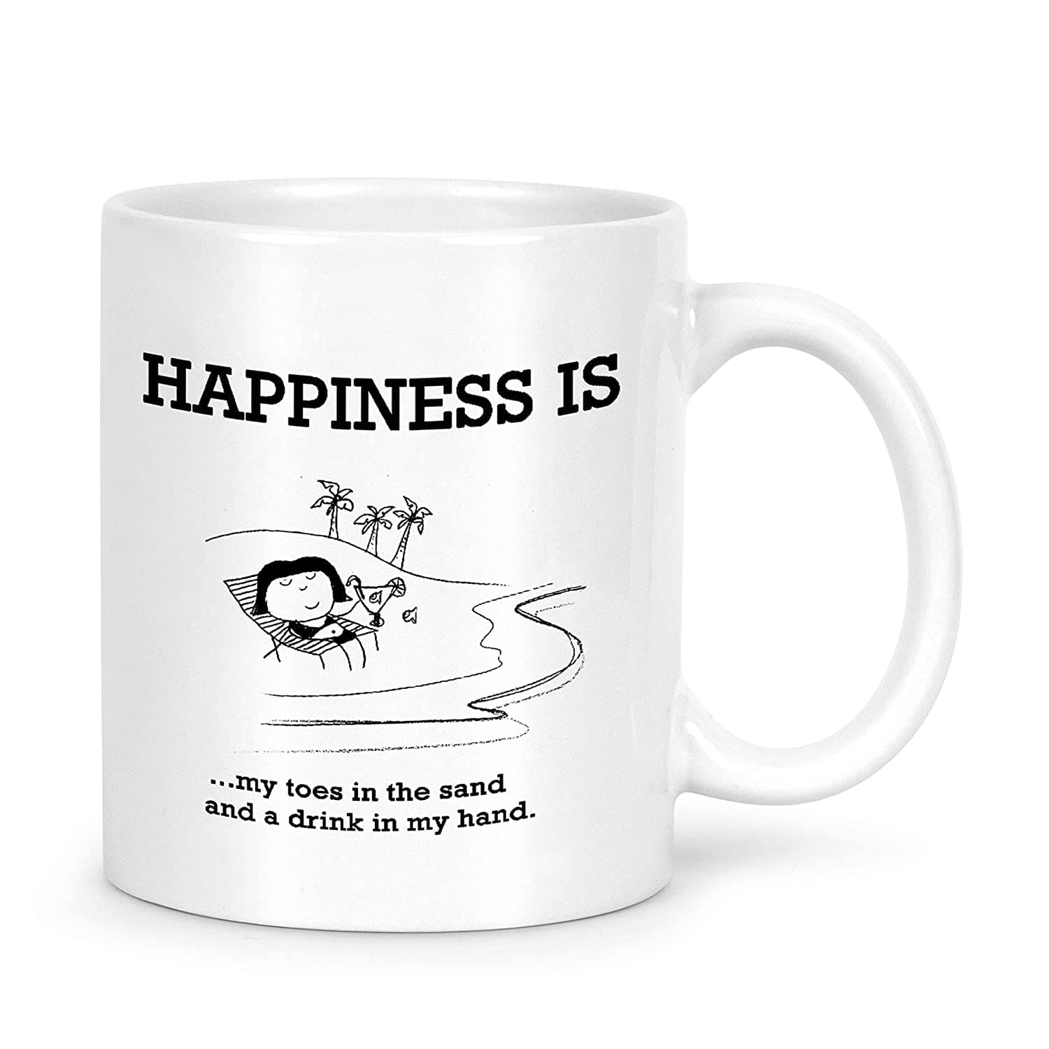     			Idream Quote Printed Ceramic Coffee Mug 1 Pcs 330 mL