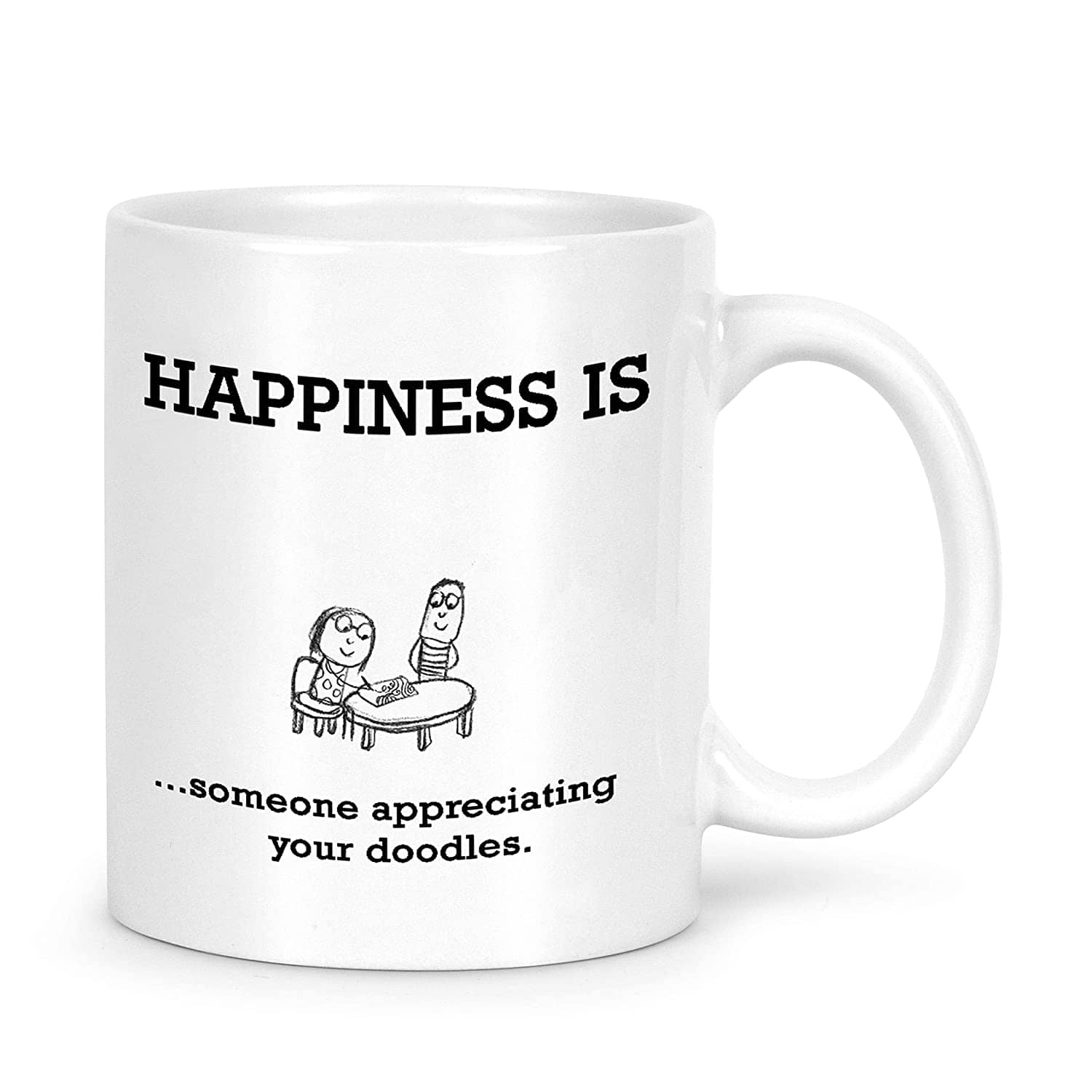 Idream Quote Printed Ceramic Coffee Mug 1 Pcs 330 mL