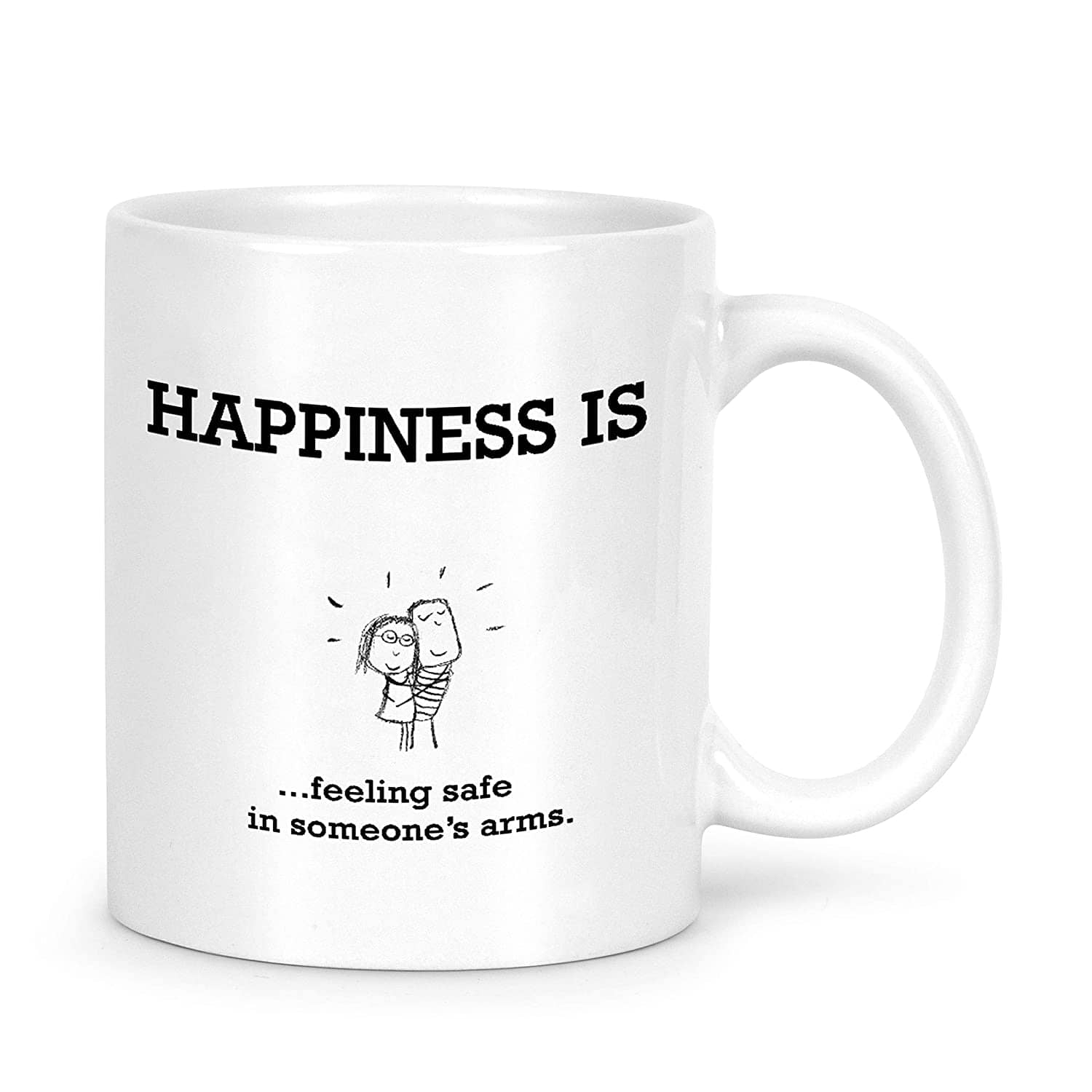 Idream Quote Printed Ceramic Coffee Mug 1 Pcs 330 mL