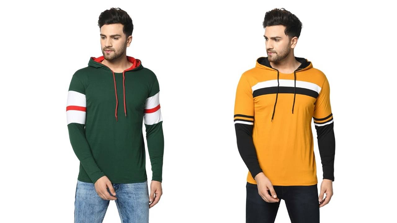 SIDKRT Pack of 2 100 Percent Cotton Regular Fit Men's T-Shirt ( Multi ) SIDKRT Pack of 2 100 Percent Cotton Regular Fit Men's T-Shirt ( Multi )