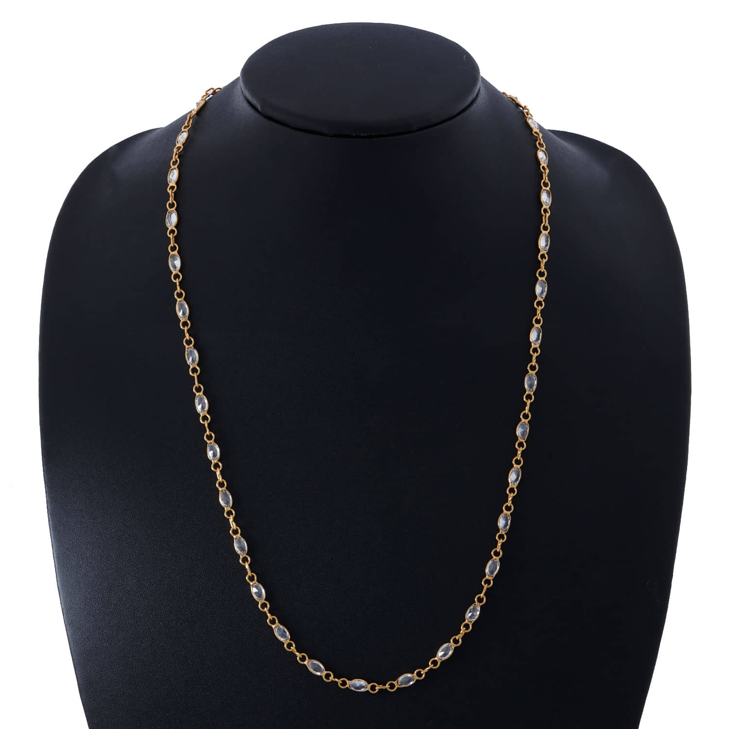 Silver Shine Gold Plated Chain ( Set of 1 )