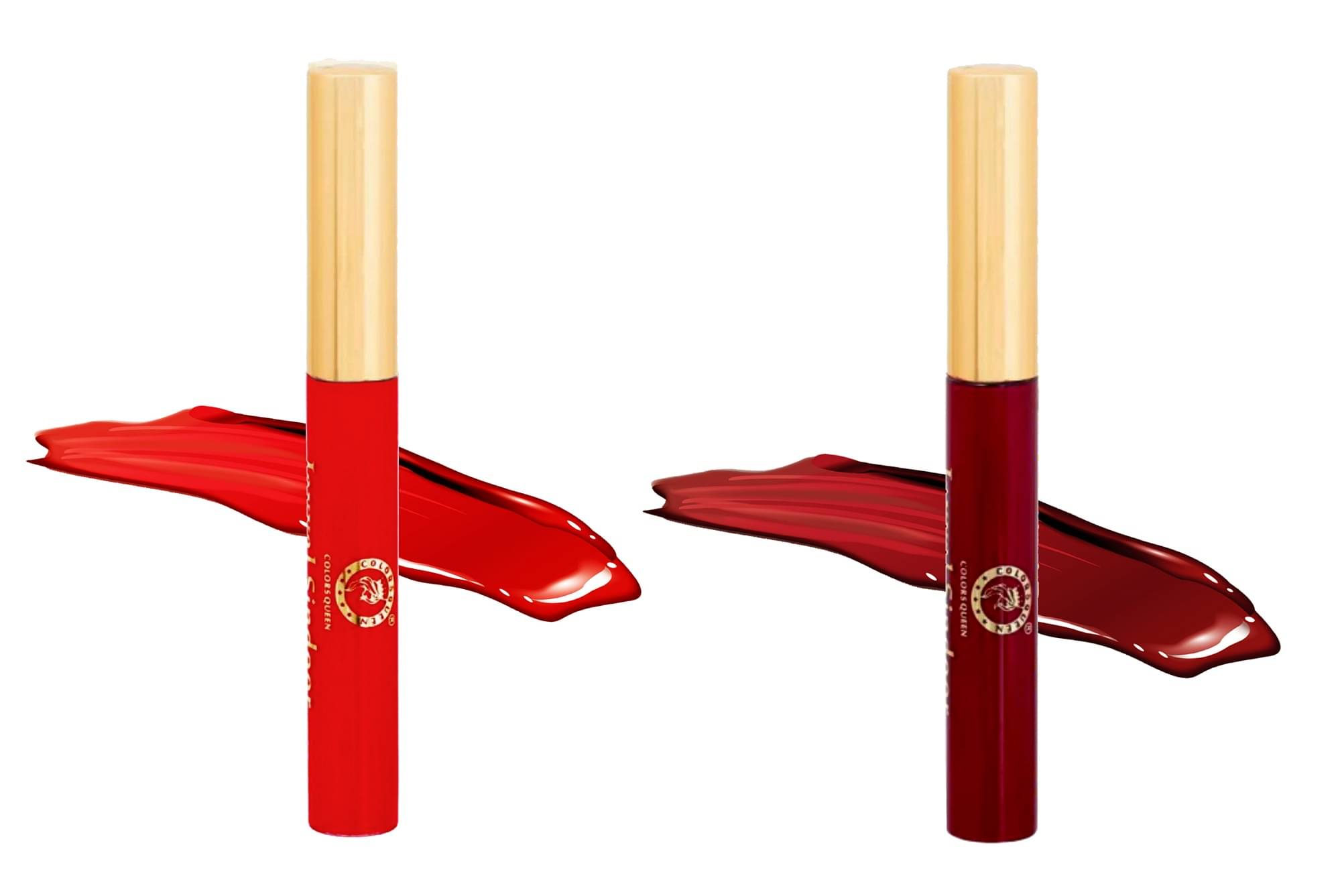     			Colors Queen Javval Liquid Sindoor Red and Maroon Pack of 2 (5g Each)
