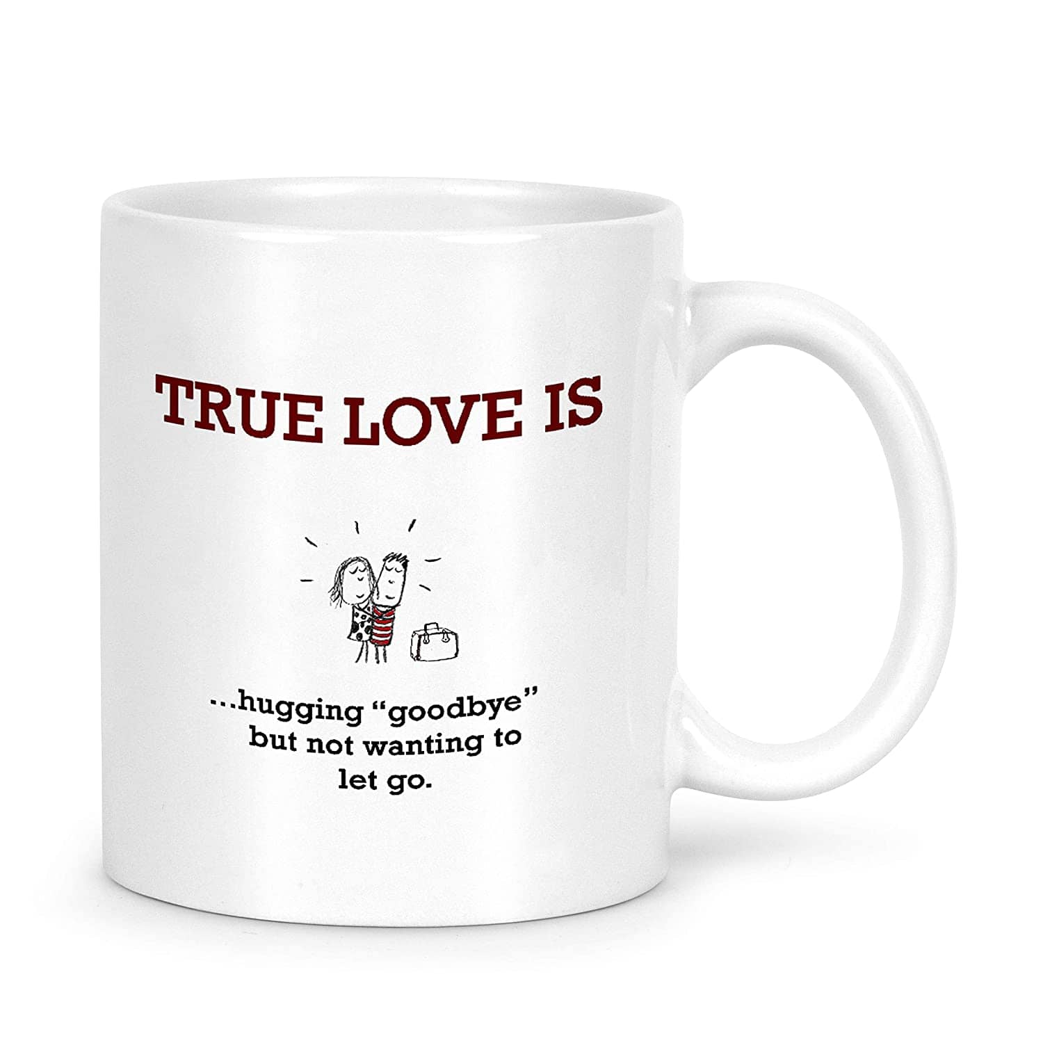 Idream Quote Printed Ceramic Coffee Mug 1 Pcs 330 mL