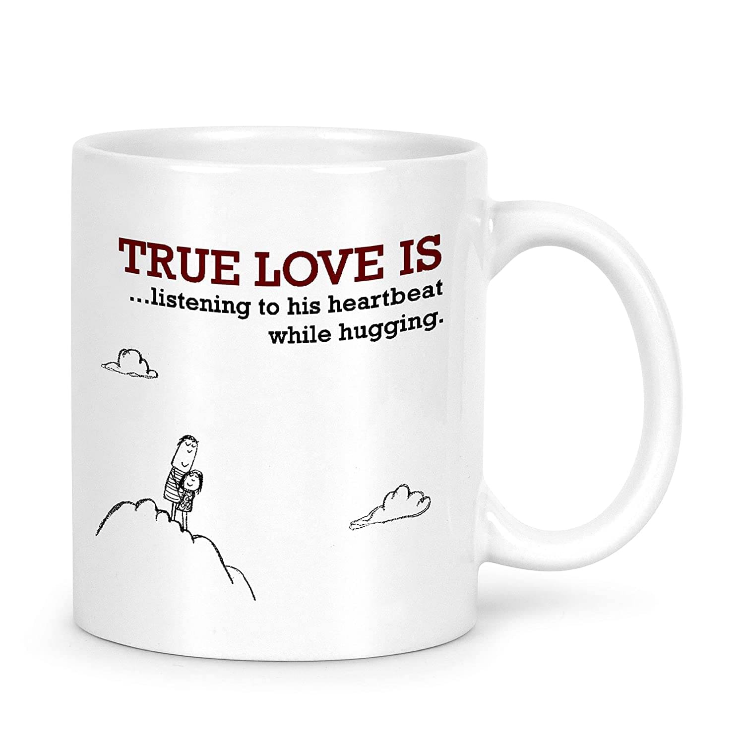     			Idream Quote Printed Ceramic Coffee Mug 1 Pcs 330 mL