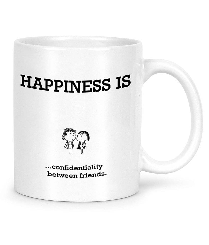    			Idream Quote Printed Ceramic Coffee Mug 1 Pcs 330 mL