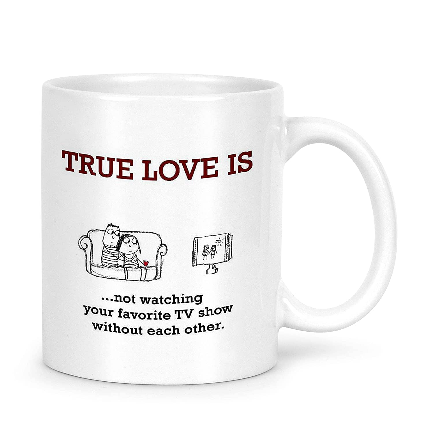 Idream Quote Printed Ceramic Coffee Mug 1 Pcs 330 mL