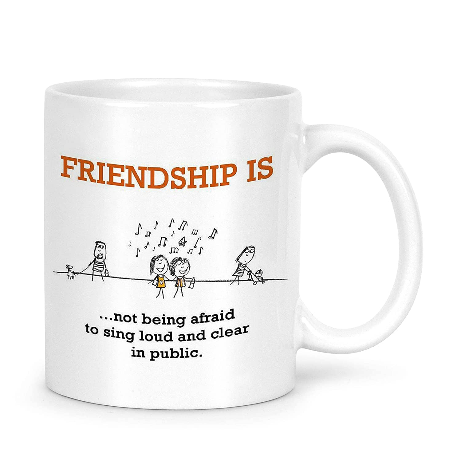 Idream Quote Printed Ceramic Coffee Mug 1 Pcs 330 mL