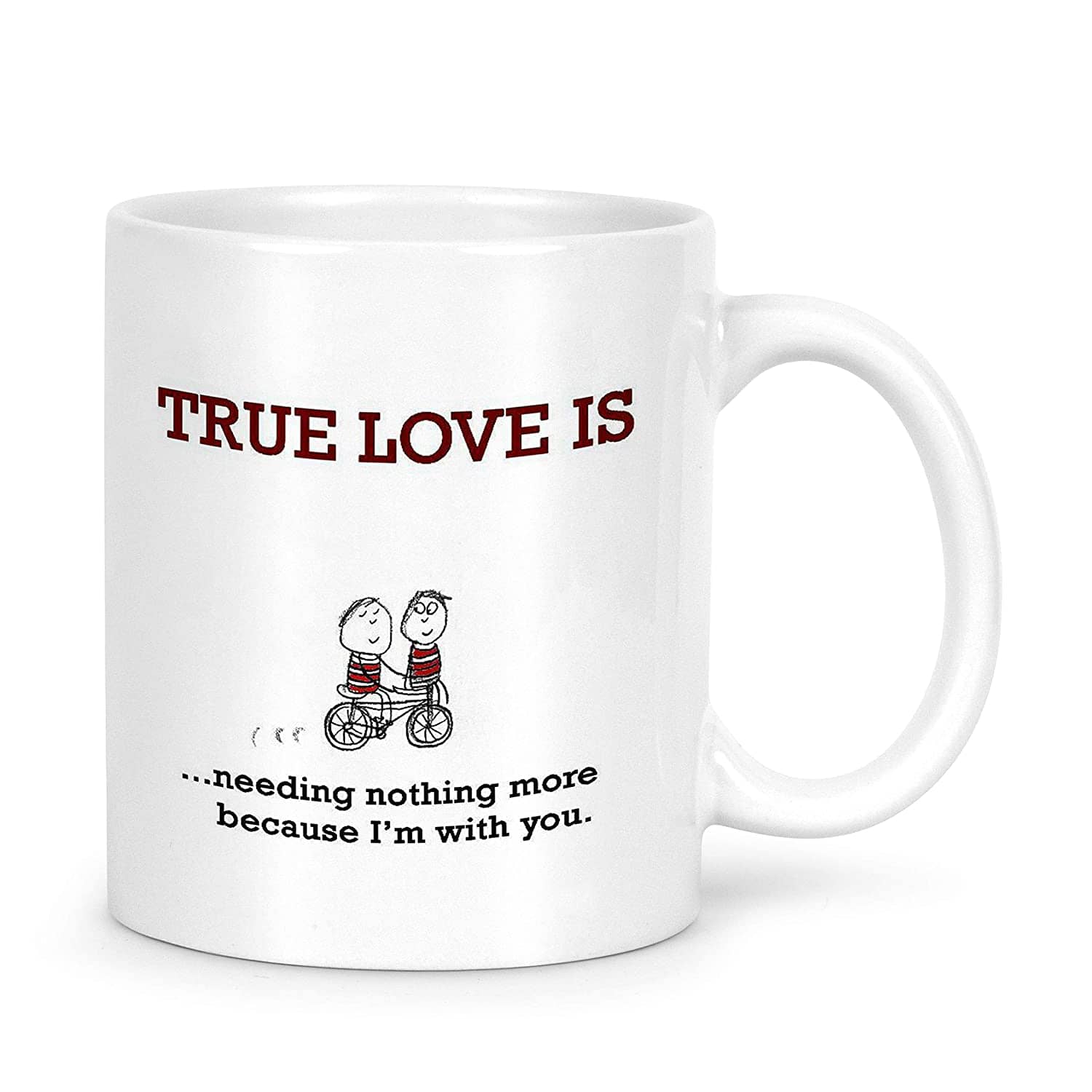 Idream Quote Printed Ceramic Coffee Mug 1 Pcs 330 mL