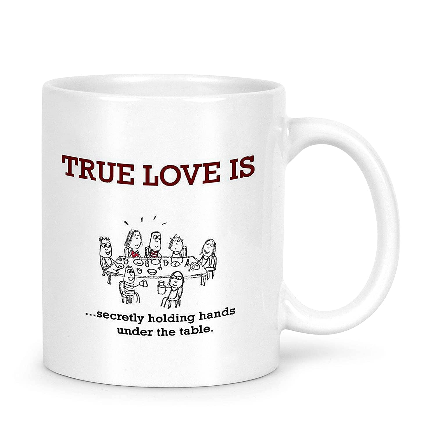 Idream Quote Printed Ceramic Coffee Mug 1 Pcs 330 mL