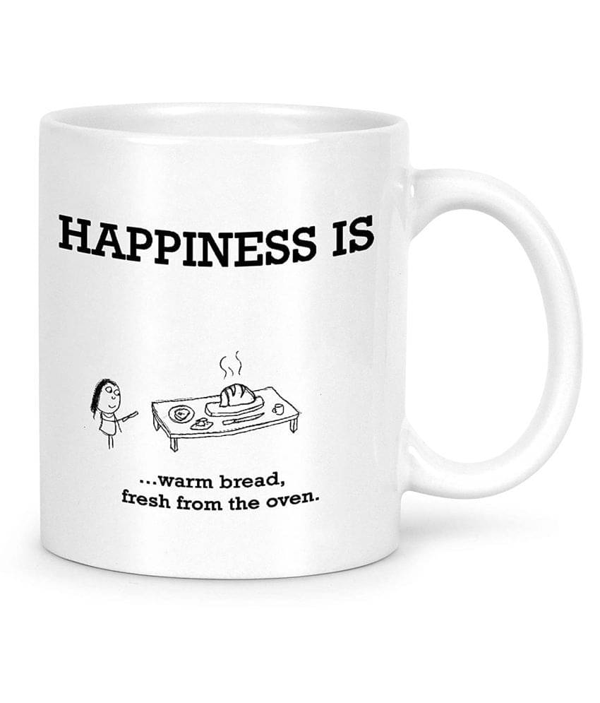     			Idream Quote Printed Ceramic Coffee Mug 1 Pcs 330 mL