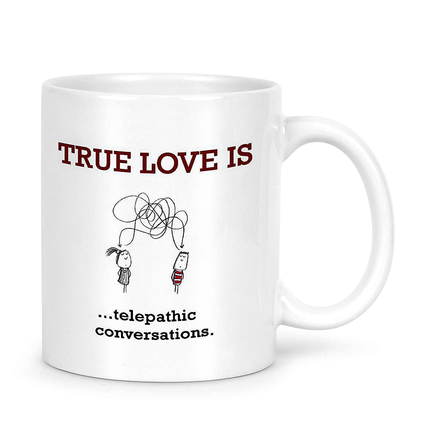 Idream Quote Printed Ceramic Coffee Mug 1 Pcs 330 mL