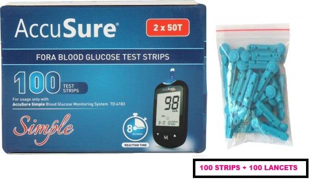     			ACCUSURE ACCUSURE Simple ( No Meter ) Td -4183 100 Strips