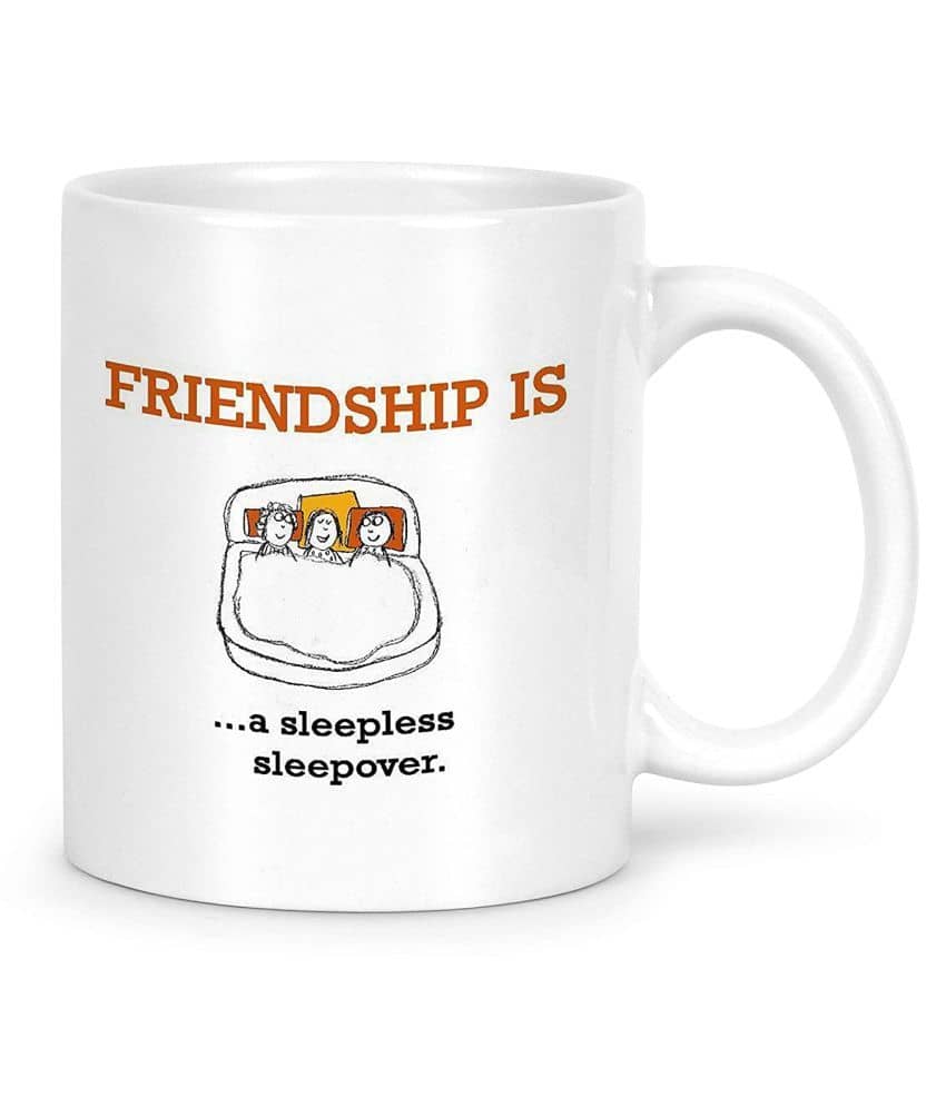 Idream Quote Printed Ceramic Coffee Mug 1 Pcs 330 mL