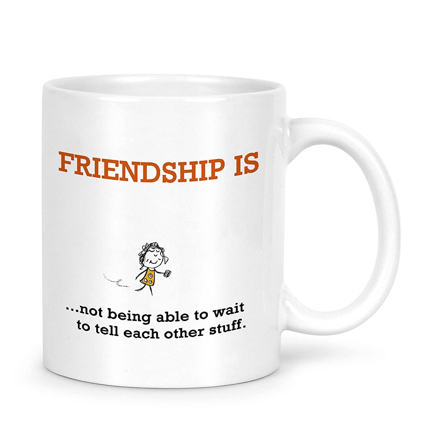 Idream Quote Printed Ceramic Coffee Mug 1 Pcs 330 mL