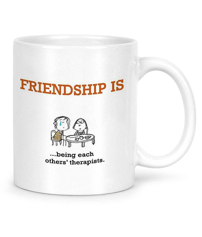     			Idream Quote Printed Ceramic Coffee Mug 1 Pcs 330 mL