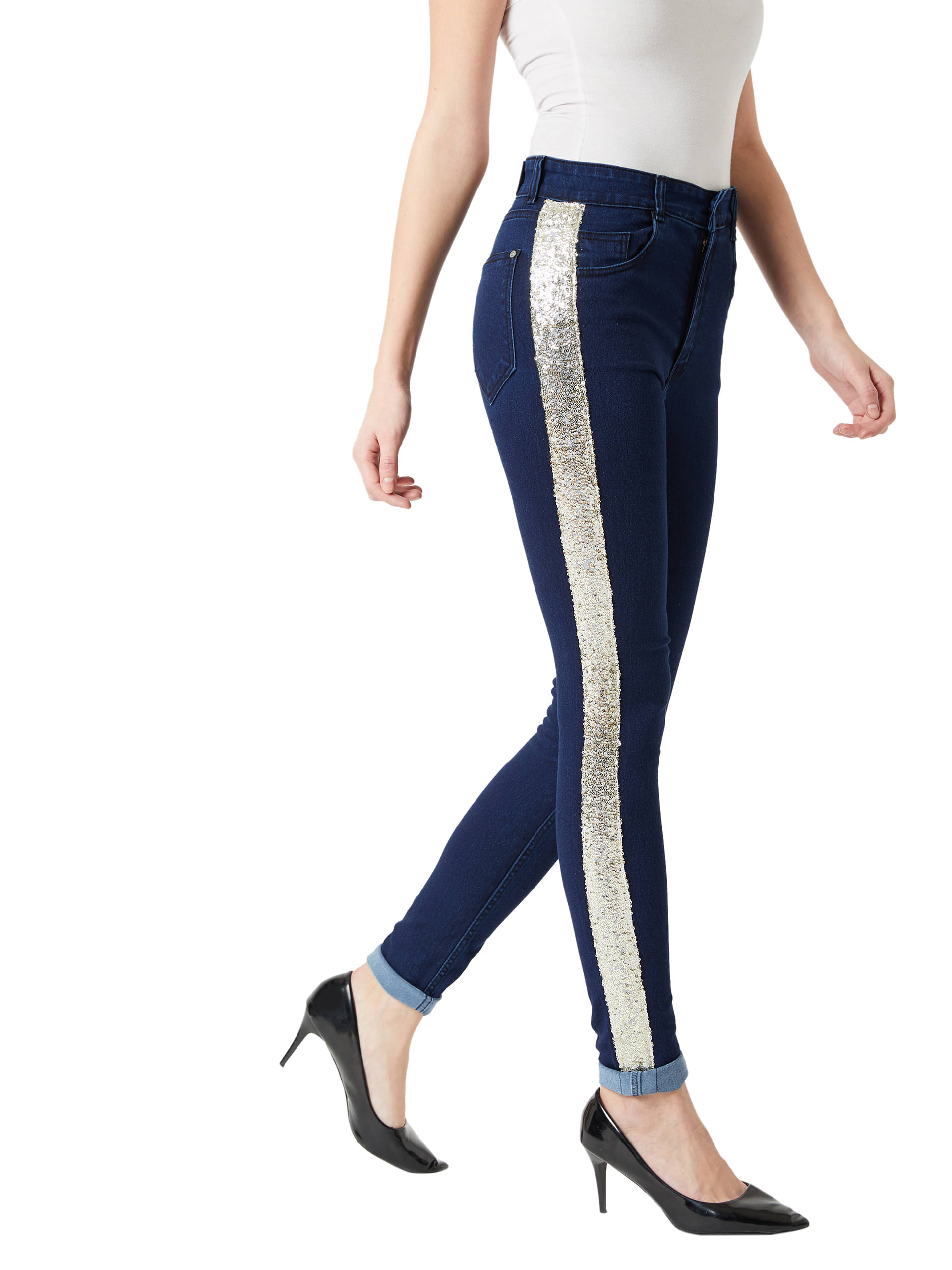     			Miss Chase Denim Jeans - Blue