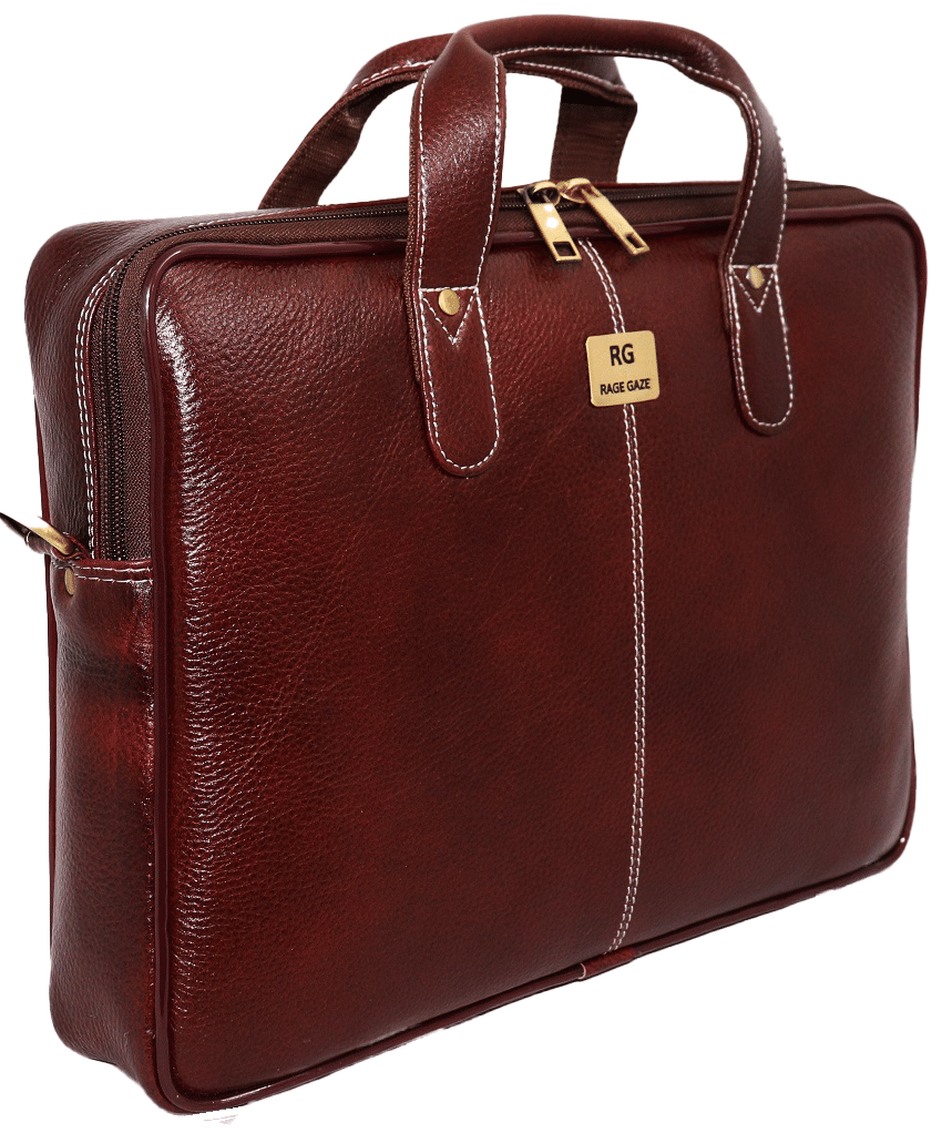     			RAGE GAZE Brown Laptop Bags
