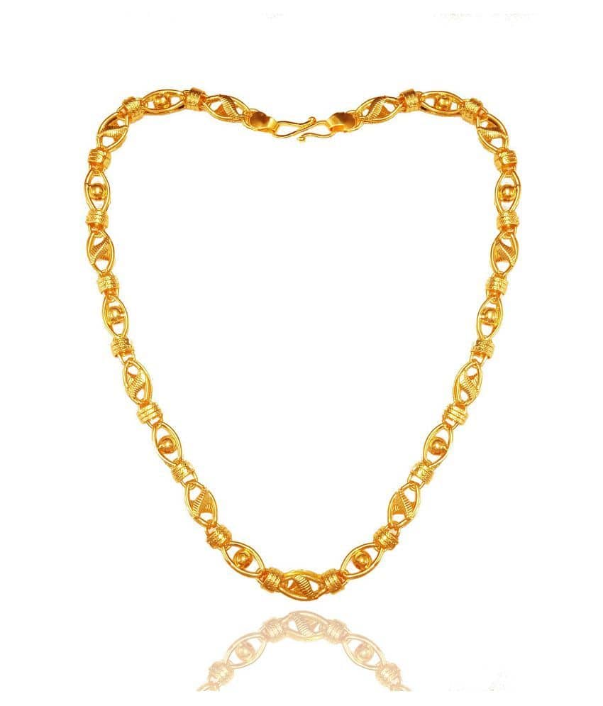 shankhraj mall Gold Plated Chain ( Set of 1 )