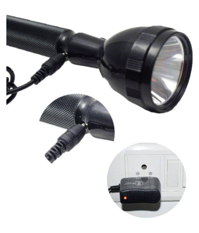 Stylopunk - 2W Rechargeable Flashlight Torch (Pack of 1) Stylopunk - 2W Rechargeable Flashlight Torch (Pack of 1)