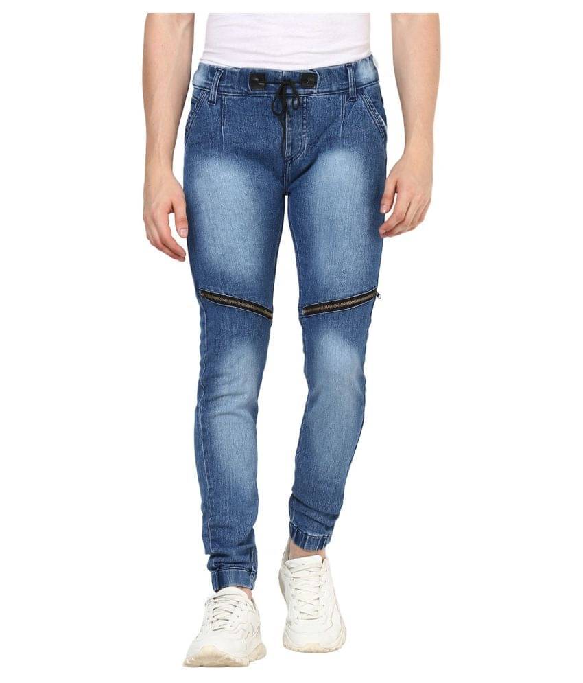     			Urbano Fashion - Blue Cotton Blend Slim Fit Men's Jeans ( Pack of 1 )