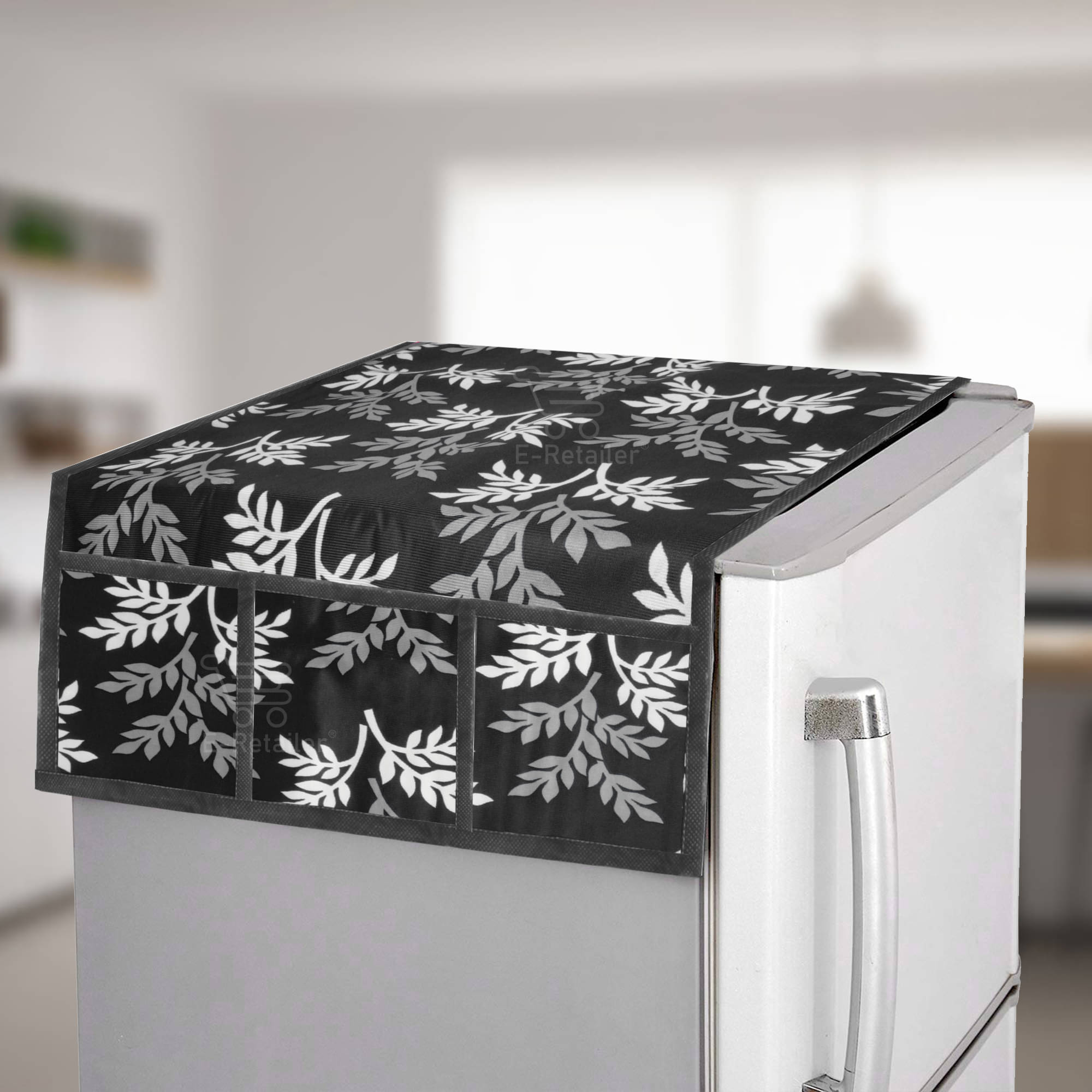 E-Retailer - Multicolor Polyester Fridge Top Cover (Pack of 1) E-Retailer - Multicolor Polyester Fridge Top Cover (Pack of 1)