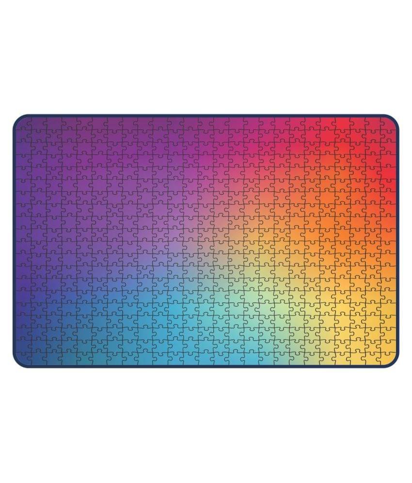 Webby Multicolour Gradient Wooden Jigsaw Puzzle, 500 Pieces Webby Multicolour Gradient Wooden Jigsaw Puzzle, 500 Pieces