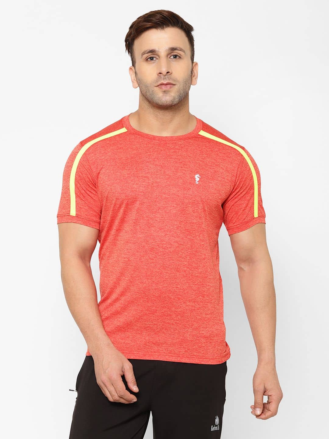 EPPE - Orange Polyester Regular Fit Men's Sports T-Shirt ( Pack of 1 )