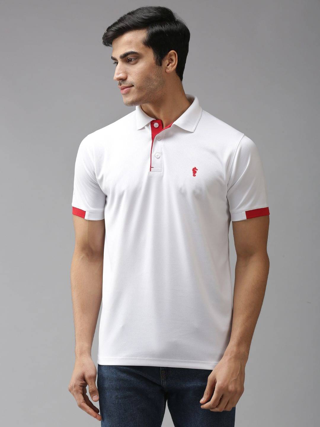 EPPE - White Polyester Regular Fit Men's Sports Polo T-Shirt ( Pack of 1 )     			EPPE - White Polyester Regular Fit Men's Sports Polo T-Shirt ( Pack of 1 )