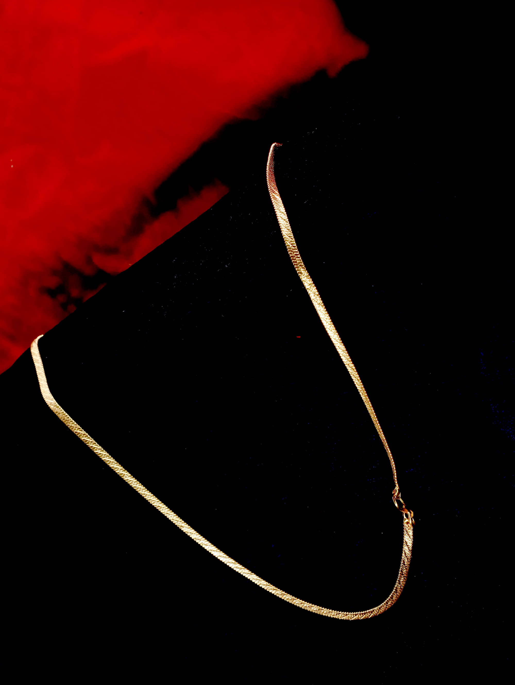 KRIMO Gold Plated Chain ( Set of 1 )