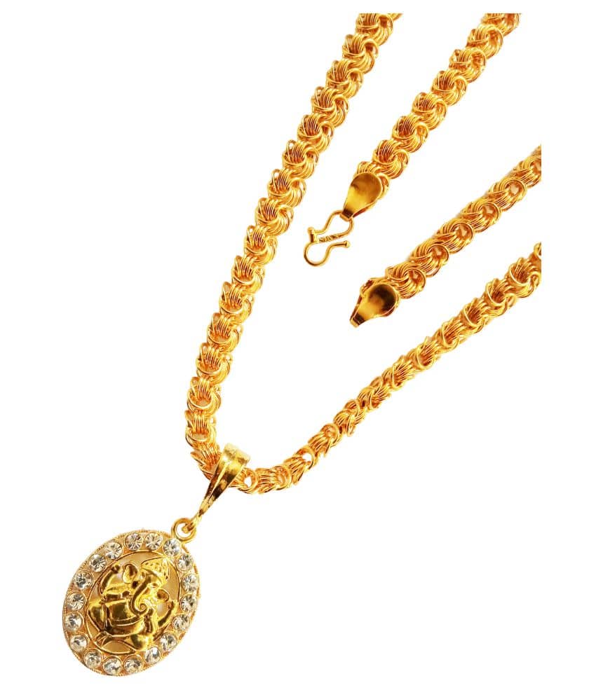 shankhraj mall Gold Plated Chain ( Set of 1 )