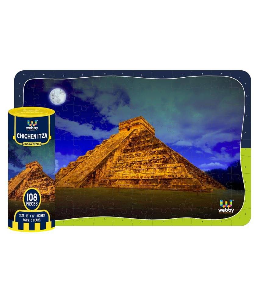 Webby Chichen Itza Wooden Jigsaw Puzzle, 108 pieces Webby Chichen Itza Wooden Jigsaw Puzzle, 108 pieces