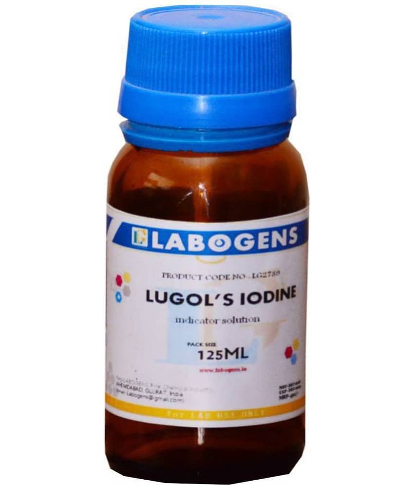 LABOGENS LUGOL’S IOD-INE indicator solution 125ML - Stationery | Buy online on ZillyBuy