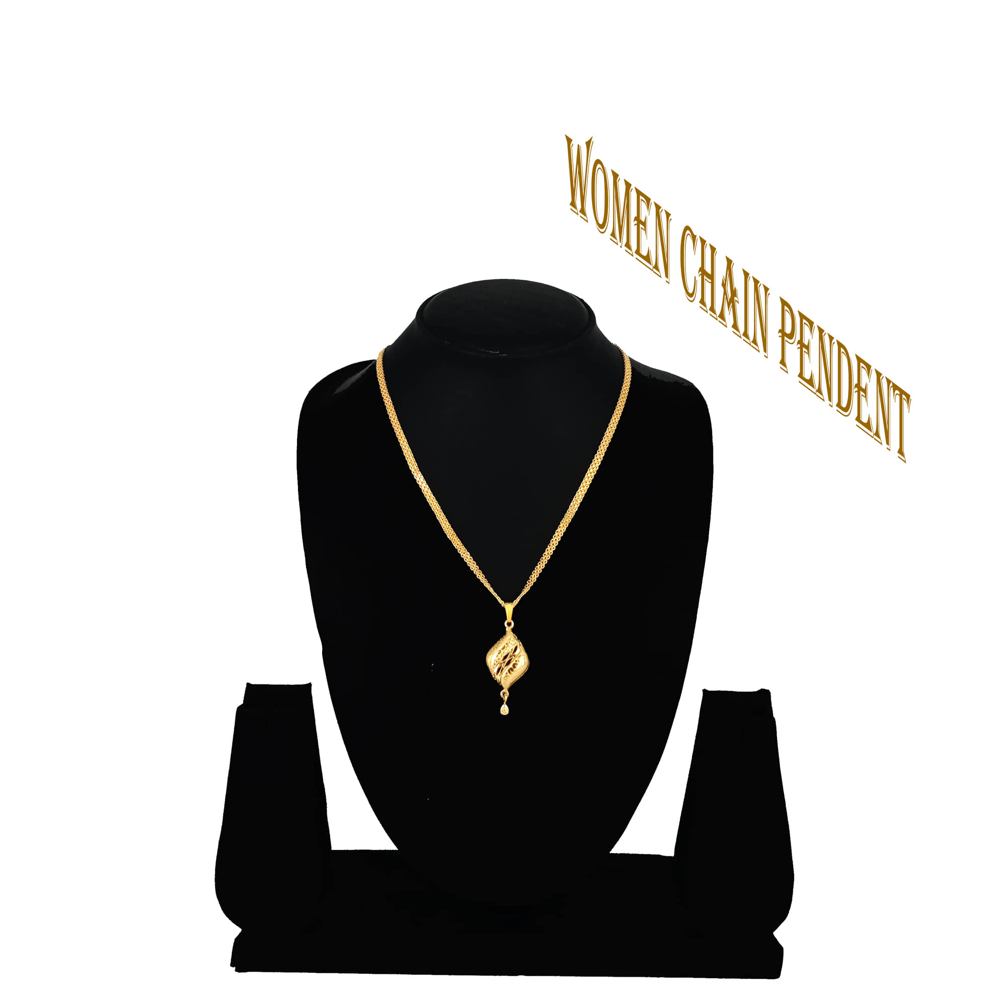 SHANKHRAJ MALL LORD SHIVA DAMRU PENDENT AND CHAIN NECKLACE-100326