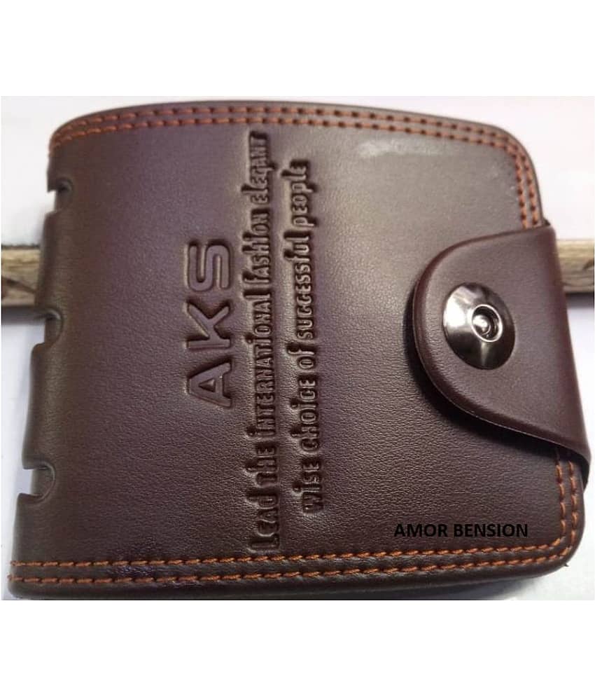 Amor Benison WALLET PU Brown Casual Regular Wallet - Handbags | Buy online on ZillyBuy