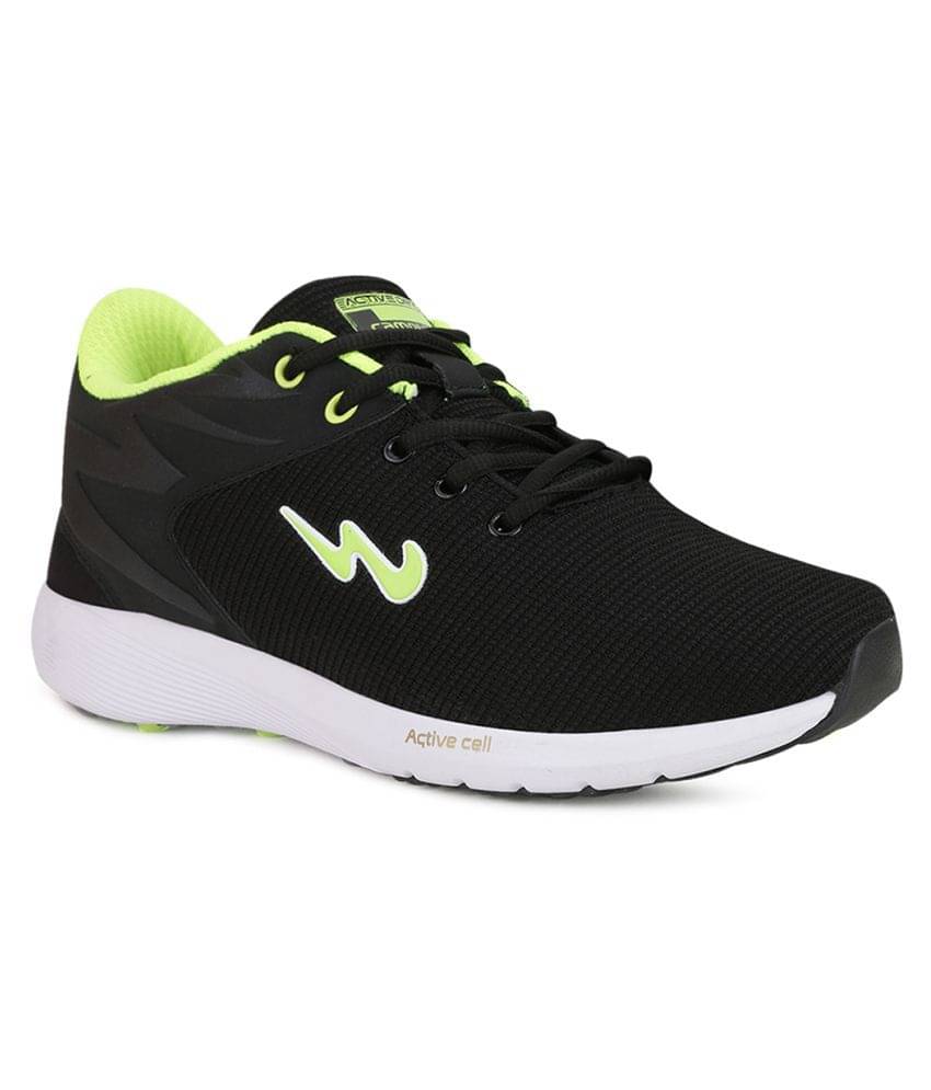     			Campus ROYCE-2 Black  Men's Sports Running Shoes