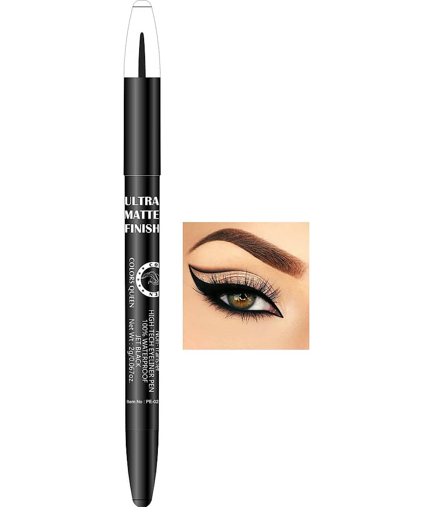 Colors Queen Ultra Glamrous Eyeliner 2g, Black - Pack of 1 - Makeup - Eyes | Buy online on ZillyBuy