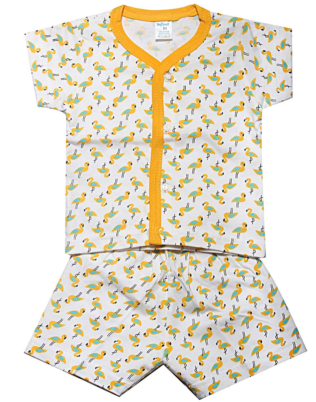 INFANT Unisex for Baby 100% Cotton T Shirts & Shorts ( Multi )