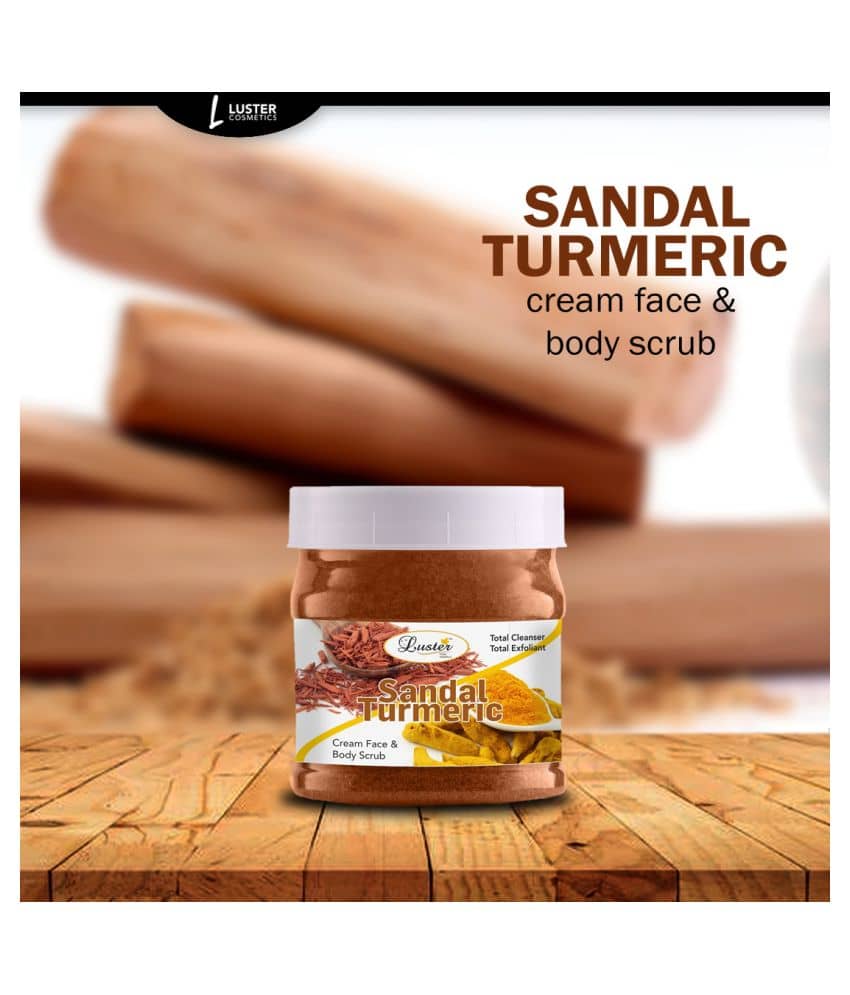 Luster - Even tone Skin Facial Scrub For Men & Women (Pack of 1)