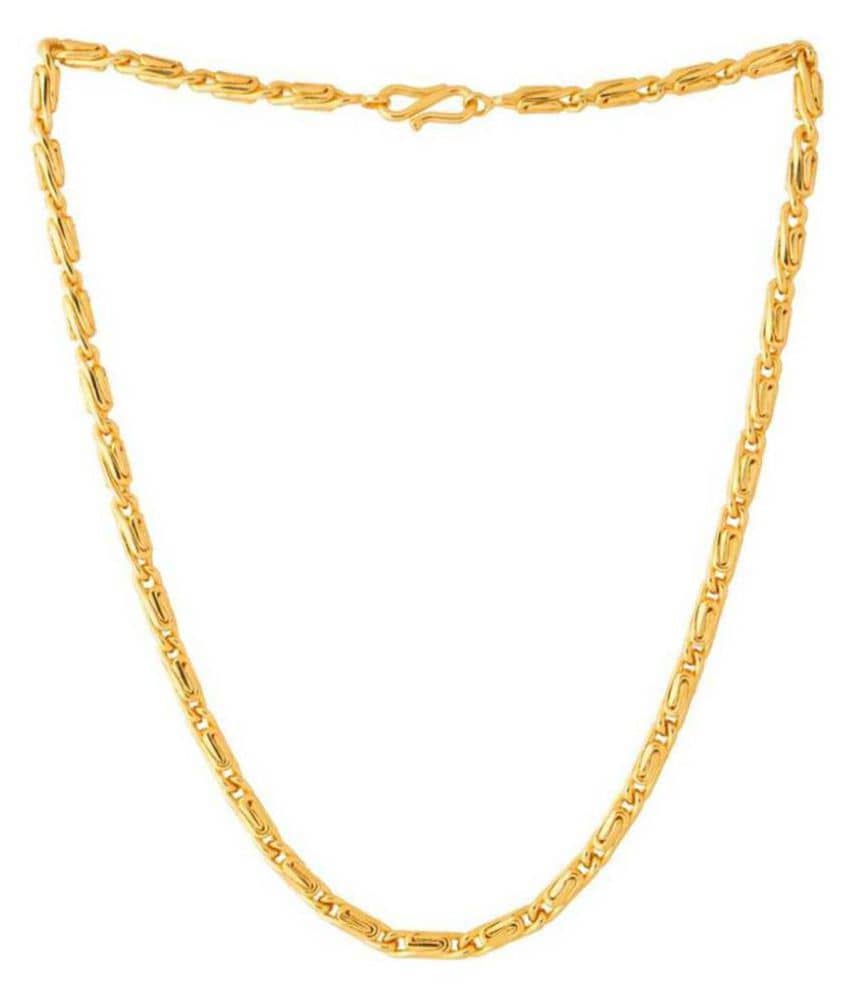 shankhraj mall Gold Plated Chain ( Set of 1 )